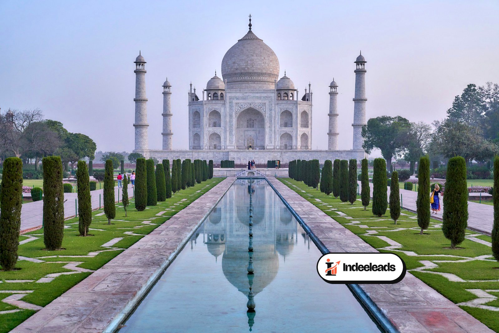 The Taj Mahal in Agra, one of India’s most visited destinations