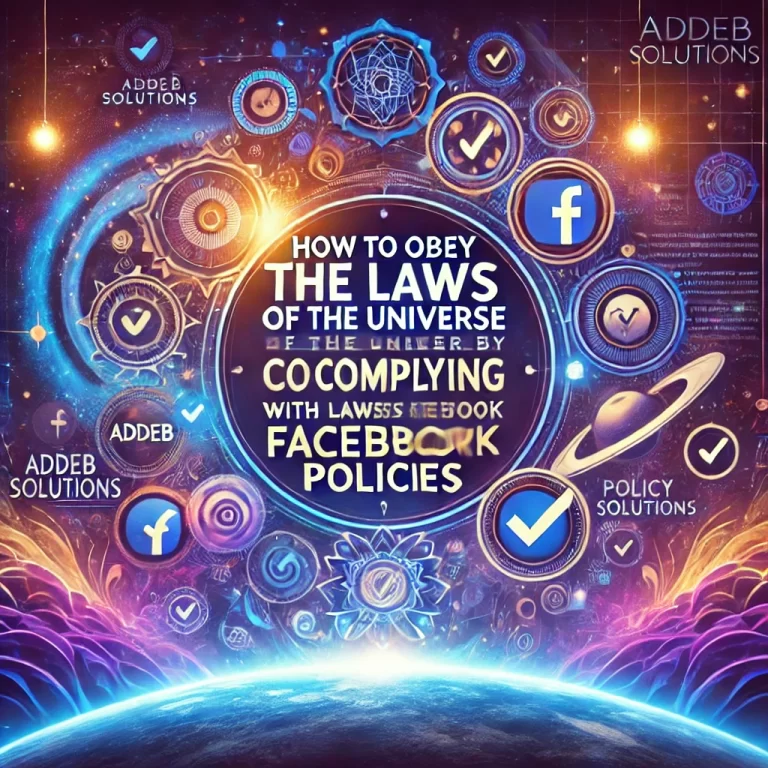 How to Obey the Laws of the Universe by Complying with Facebook Policies