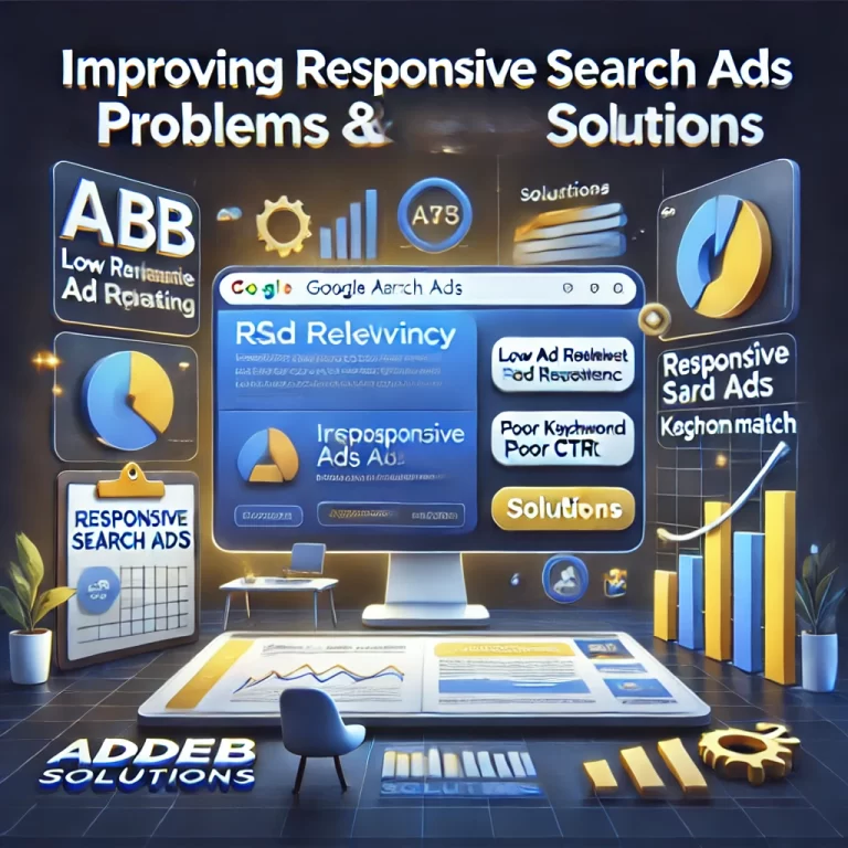 Improving Responsive Search Ads (RSAs) Problems & Solutions