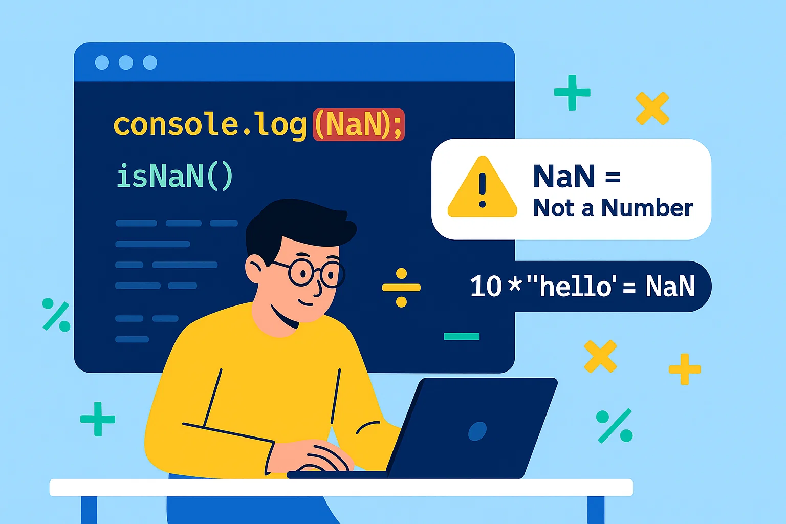 Understanding NaN in JavaScript with Examples