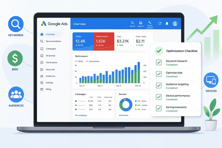 Google Ads optimization